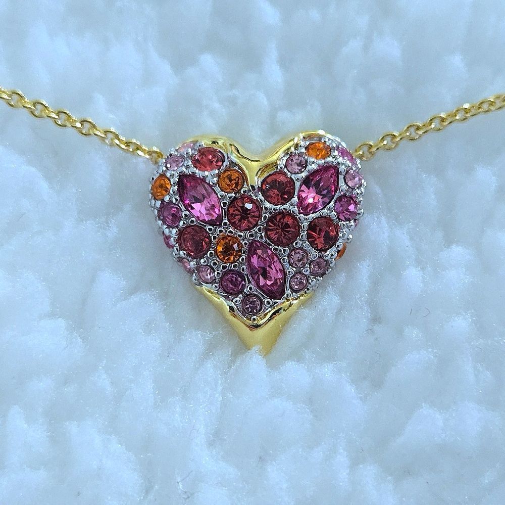 Alexis Bittar "Solanales" Crystal💎 Heart🩷 Pendant Necklace - NWT - Picture 15 of 16